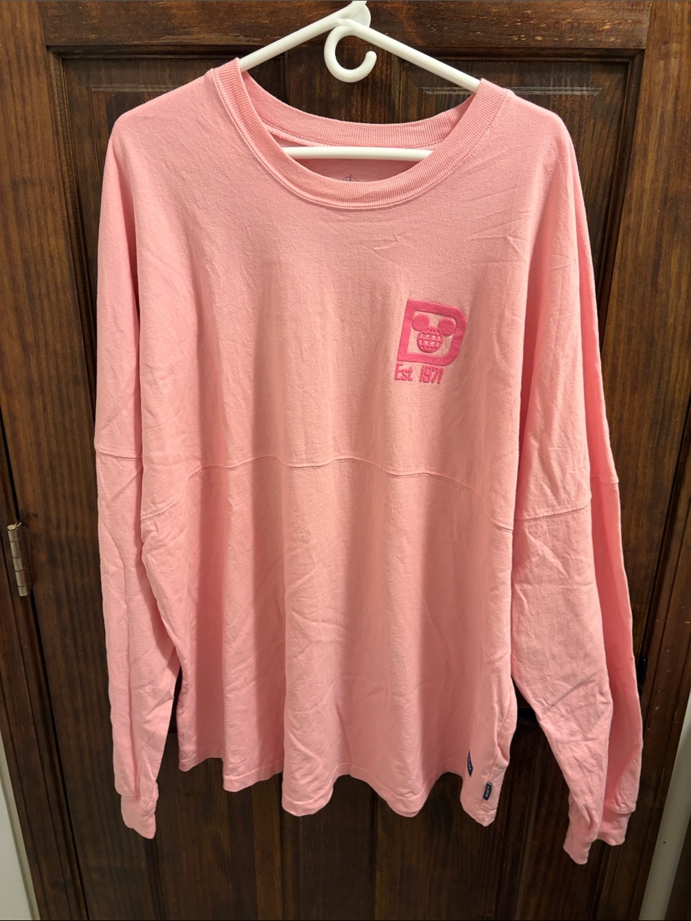 Disney Pink Crewneck Long Sleeve Princess Spirit Jersey